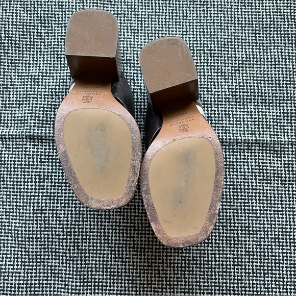 Brunello Cucinelli Leather Colorblock Pattern - Picture 7 of 10